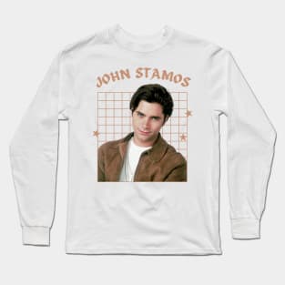 John stamos --- 90s aesthetic Long Sleeve T-Shirt